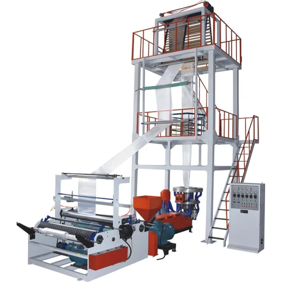 고속 생분해성 PLA Pbat 필름 압출기, 블로운 압출 라인, 플라스틱 필름 블로잉 머신, 필름 절단기, LLDPE, LDPE 및 HDPE 가격